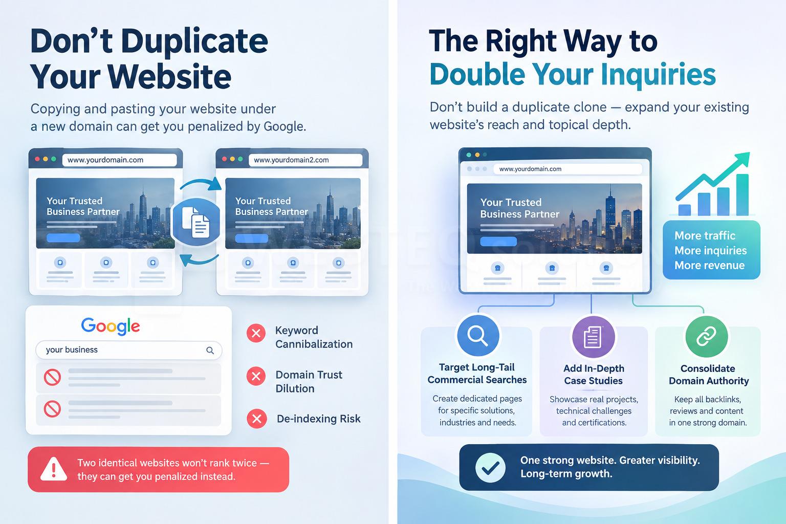 Why Launching a Copy and Paste Website Can Get You Penalized by Google