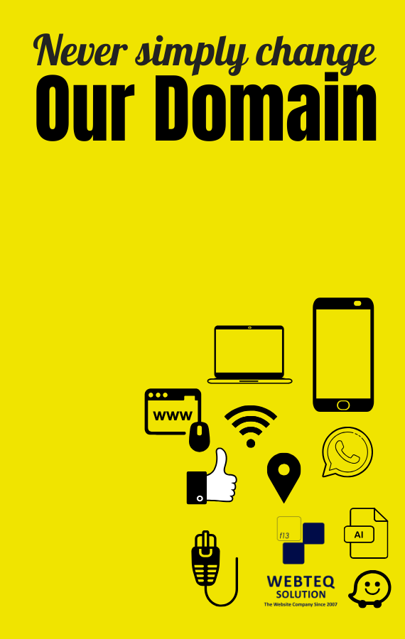 Never simple change domain