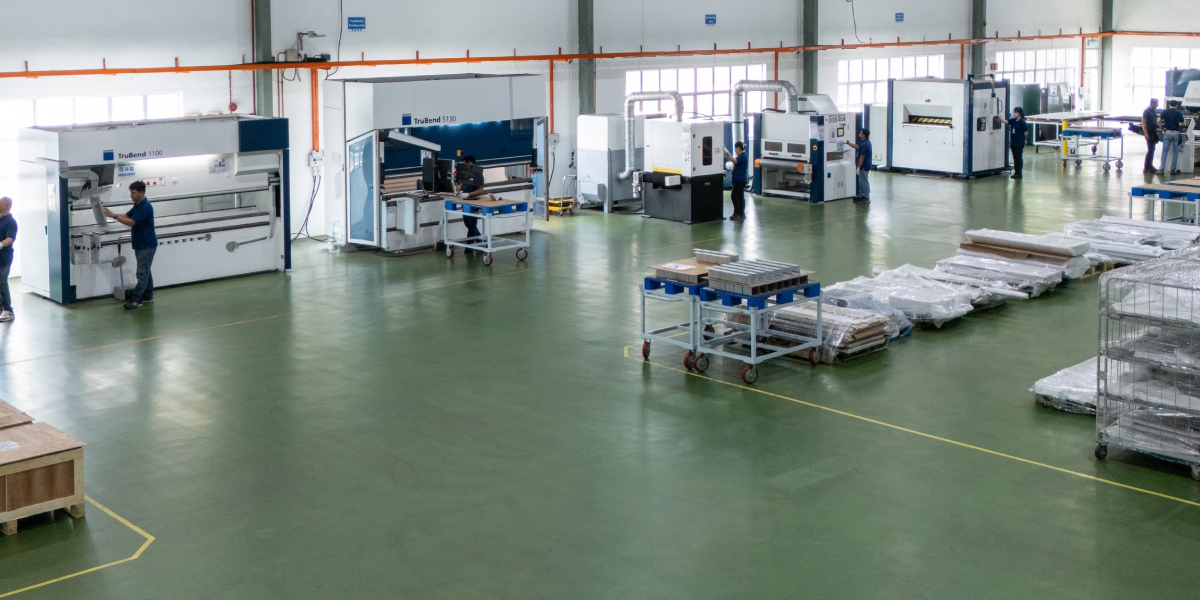 Production Area | Custom Structural Metal Products Johor Bahru | LLT Industrial