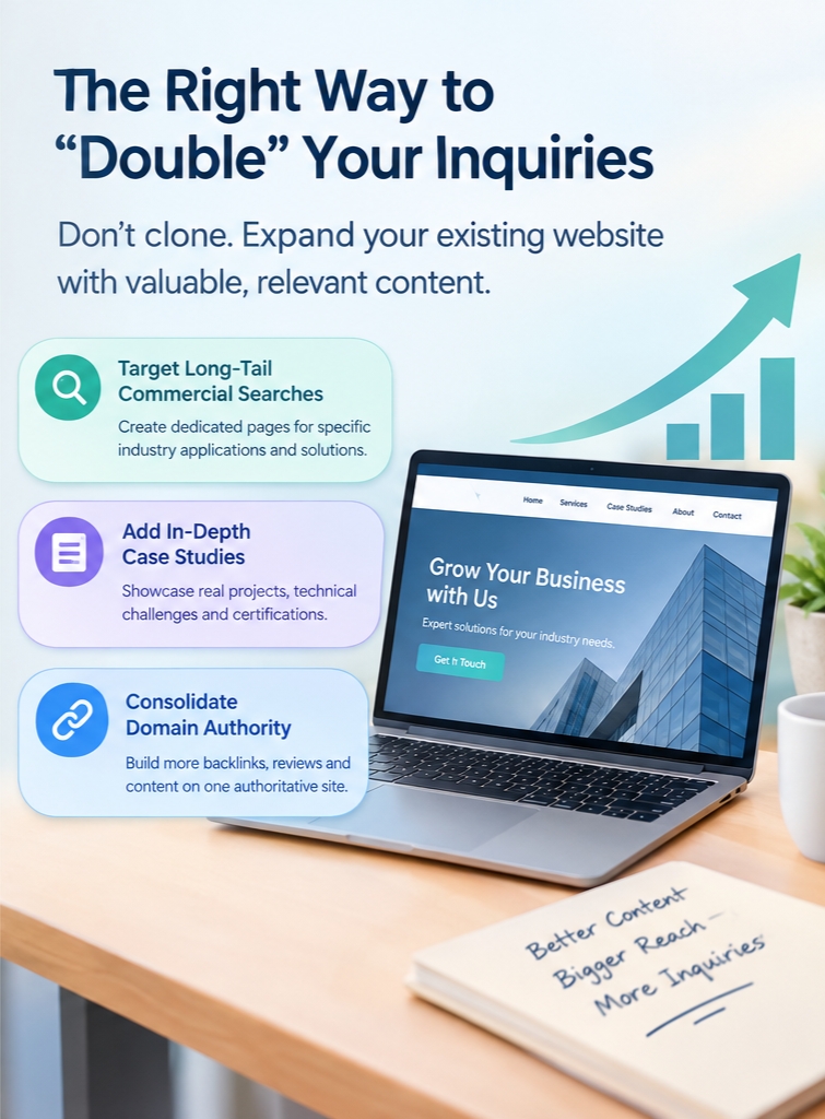 The right way to double your inquiries | Website Design Johor Bahru Malaysia