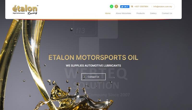 Etalon | Website Design Johor Bahru