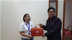 Monthly Meeting with a giving Hari Raya gift for our beloved Malay Colleagues 2019