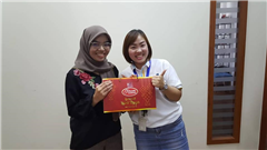 Monthly Meeting with a giving Hari Raya gift for our beloved Malay Colleagues 2019