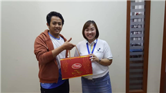 Monthly Meeting with a giving Hari Raya gift for our beloved Malay Colleagues 2019