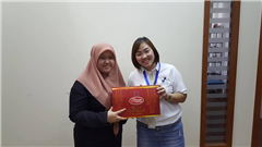 Monthly Meeting with a giving Hari Raya gift for our beloved Malay Colleagues 2019