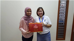 Monthly Meeting with a giving Hari Raya gift for our beloved Malay Colleagues 2019