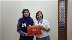 Monthly Meeting with a giving Hari Raya gift for our beloved Malay Colleagues 2019