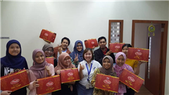 Monthly Meeting with a giving Hari Raya gift for our beloved Malay Colleagues 2019