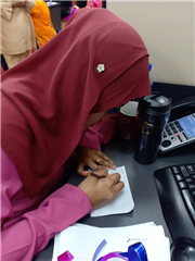 Making ketupat using ribbon and Challenging game for Selamat Hari Raya 2019