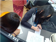 Making ketupat using ribbon and Challenging game for Selamat Hari Raya 2019